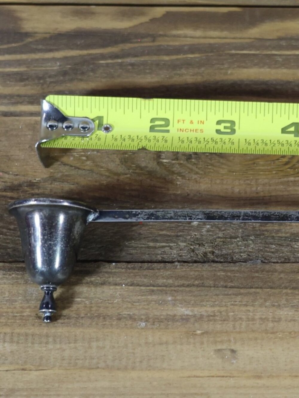 Antique VTG Signed WEBSTER Company Sterling Silver Blossom Candle Snuffer